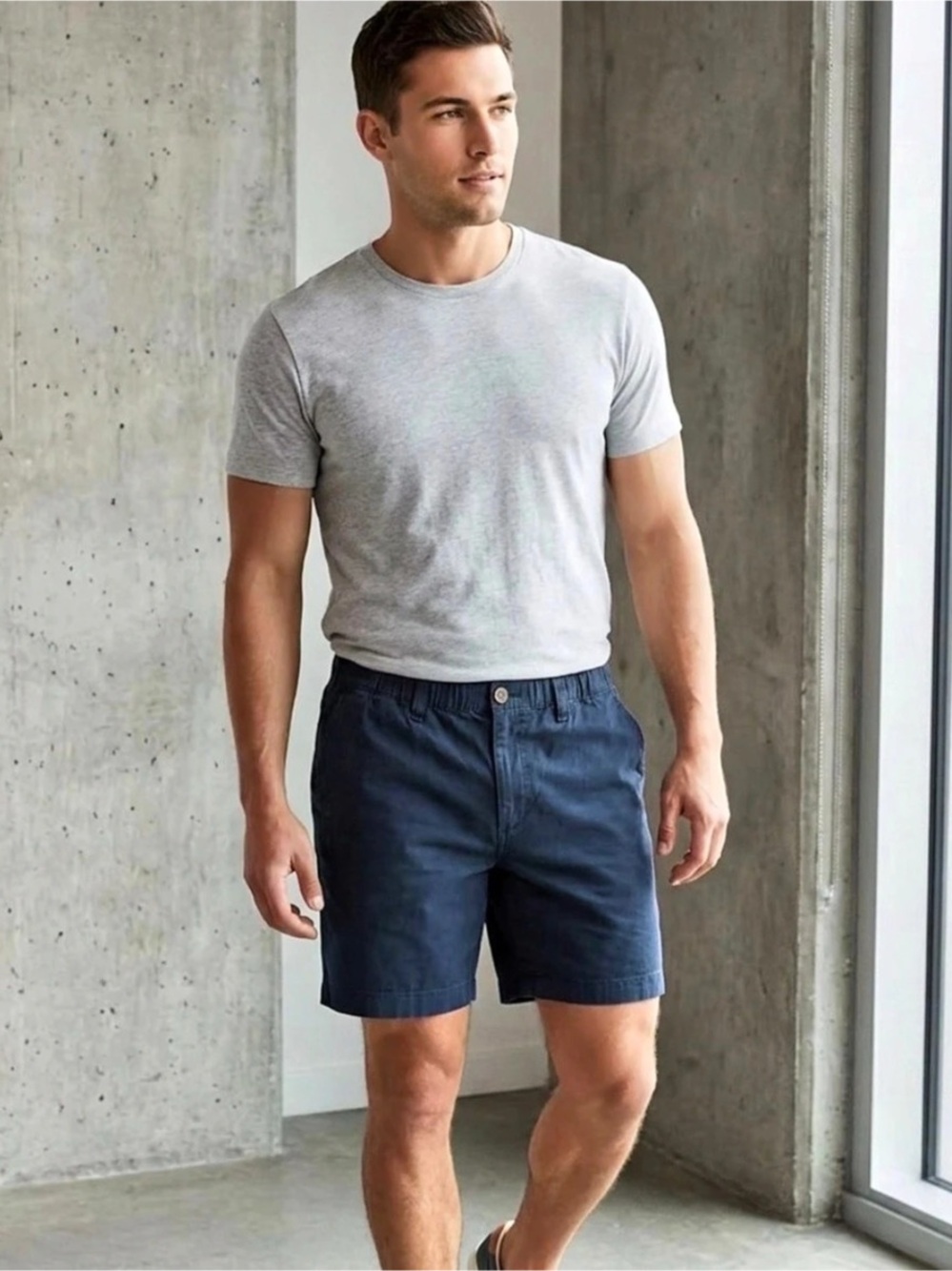 Chubbies Everywear Stretch Shorts Men's Blue Shorts Size Large